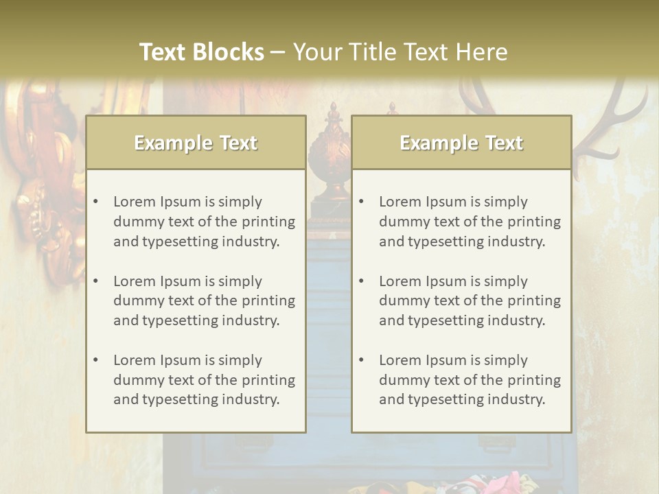 American Beautiful Girl PowerPoint Template