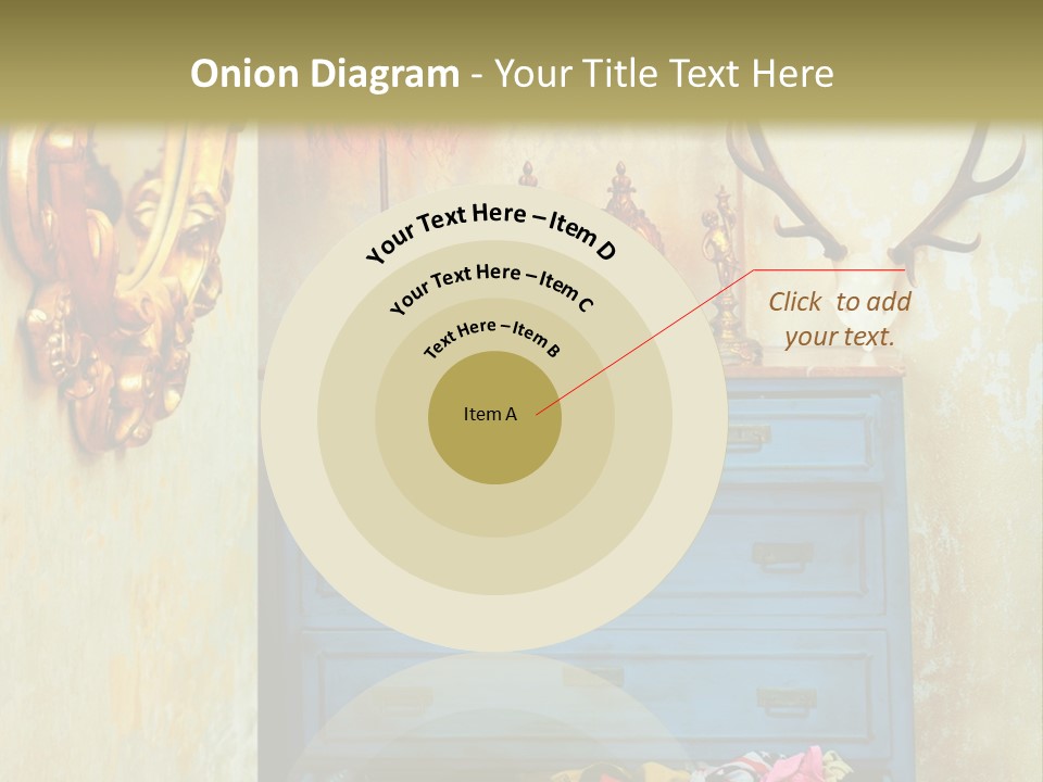 American Beautiful Girl PowerPoint Template