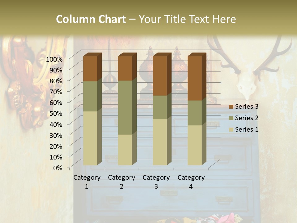 American Beautiful Girl PowerPoint Template