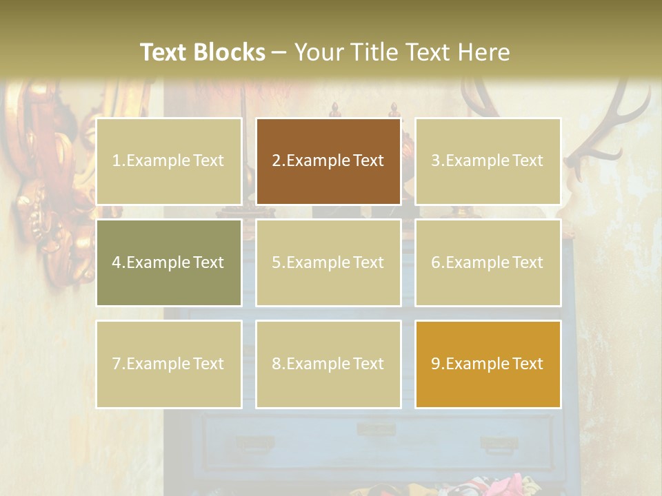 American Beautiful Girl PowerPoint Template