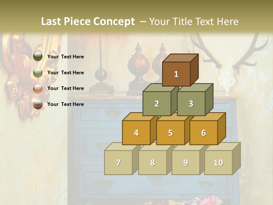 American Beautiful Girl PowerPoint Template