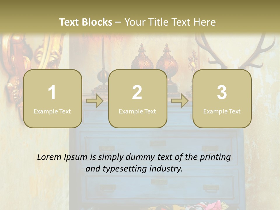 American Beautiful Girl PowerPoint Template