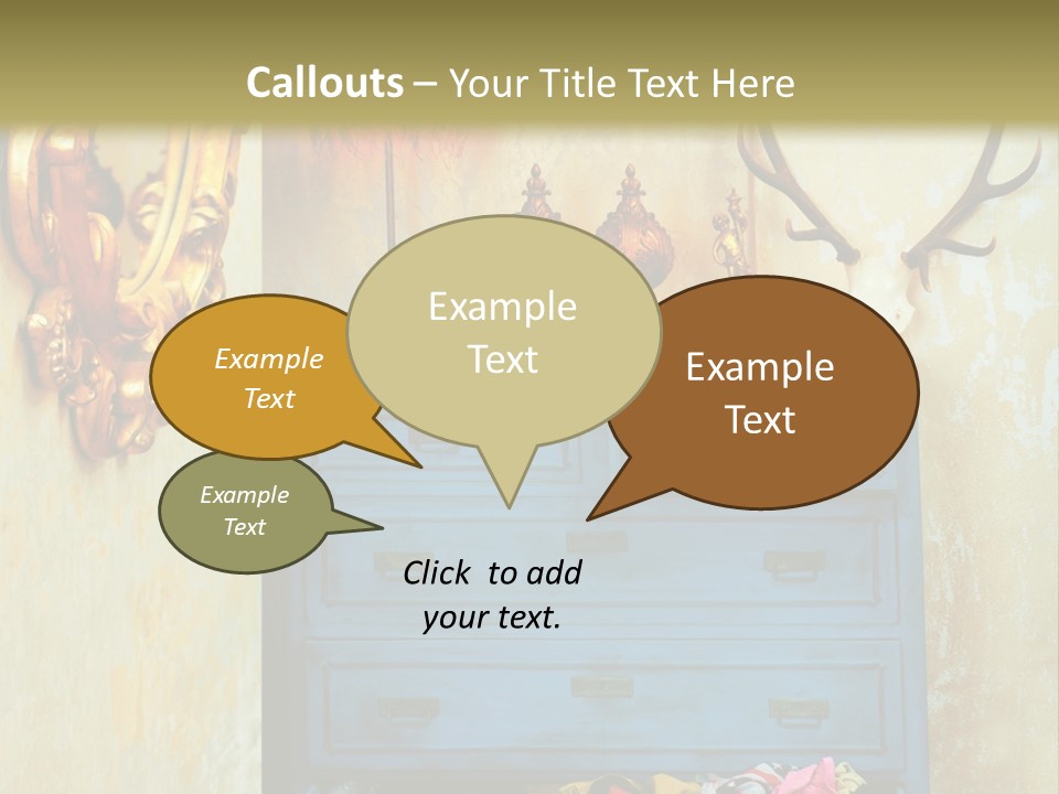 American Beautiful Girl PowerPoint Template