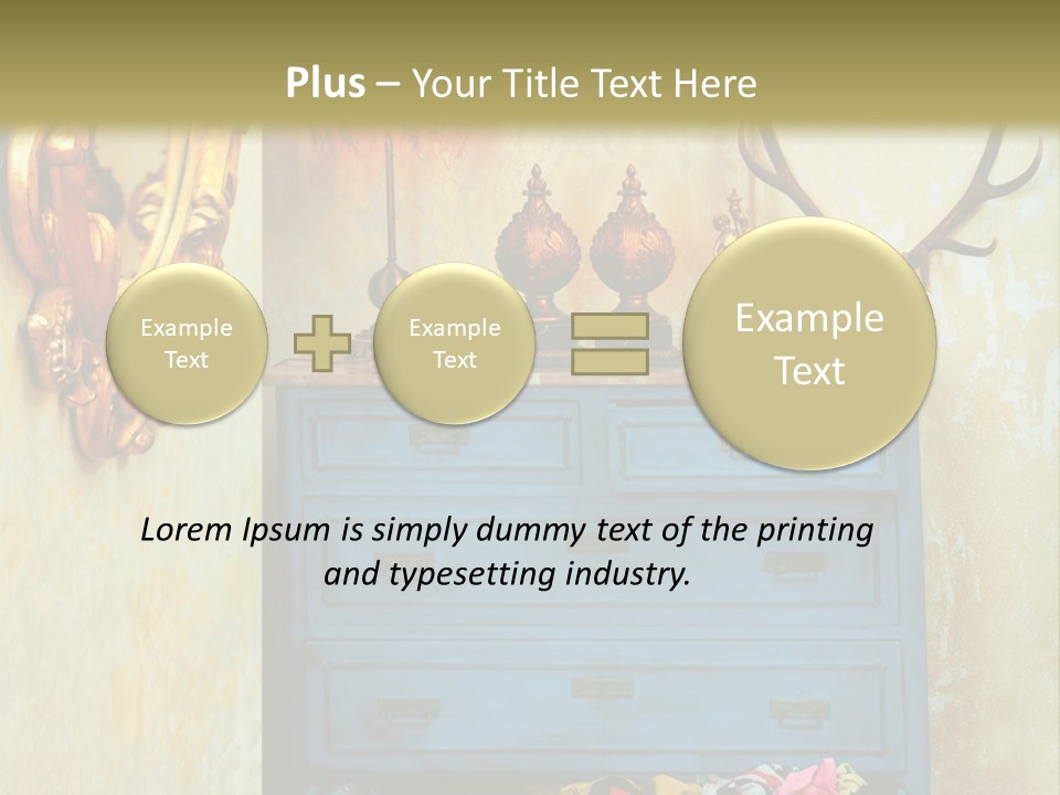 American Beautiful Girl PowerPoint Template