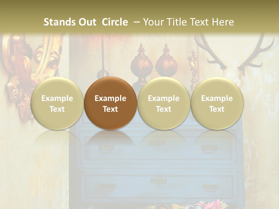 American Beautiful Girl PowerPoint Template