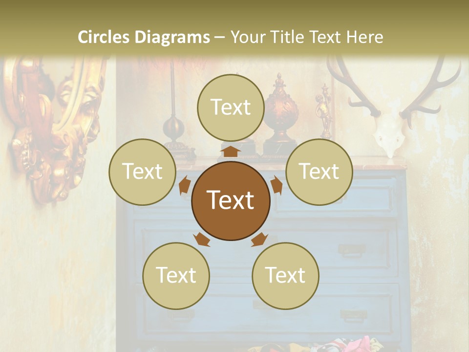 American Beautiful Girl PowerPoint Template