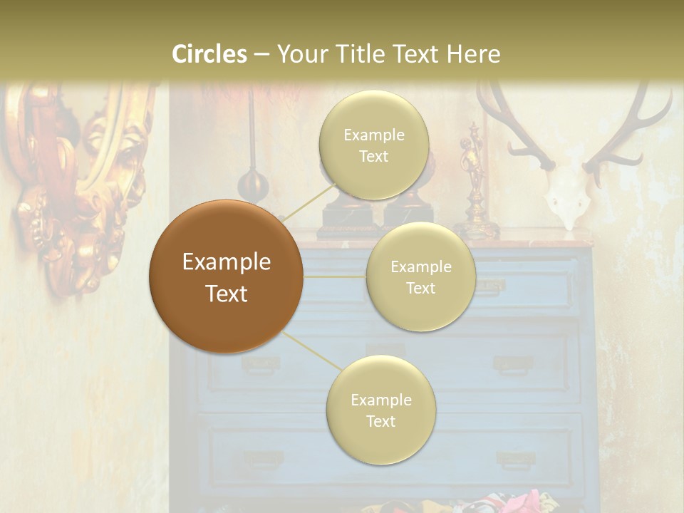 American Beautiful Girl PowerPoint Template