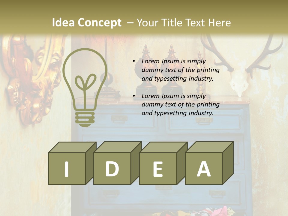 American Beautiful Girl PowerPoint Template