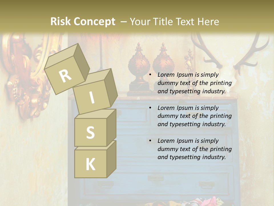 American Beautiful Girl PowerPoint Template