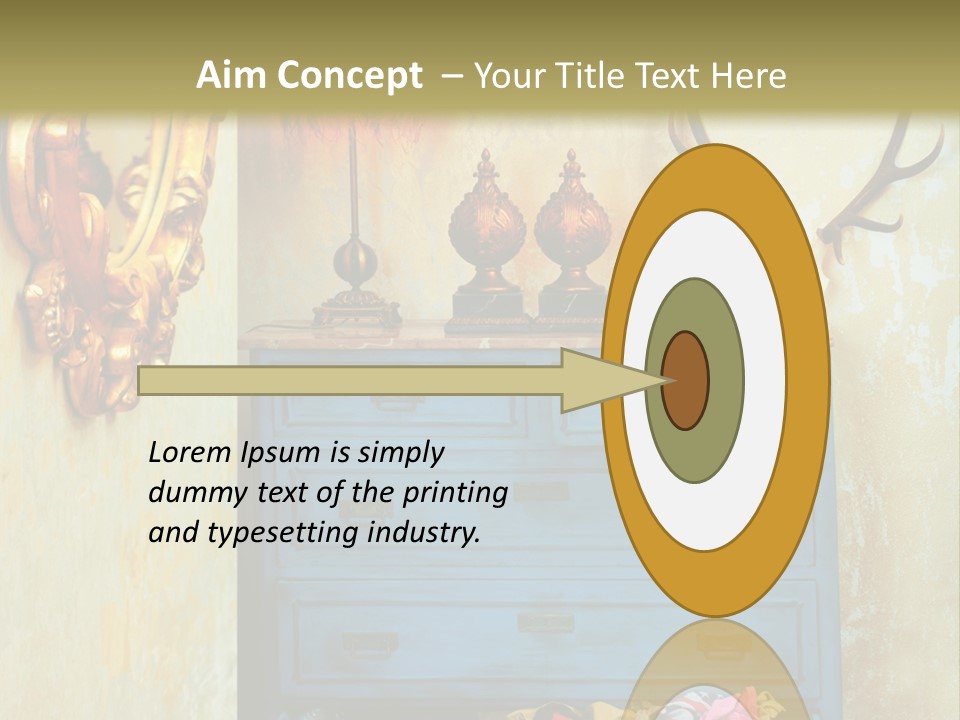 American Beautiful Girl PowerPoint Template