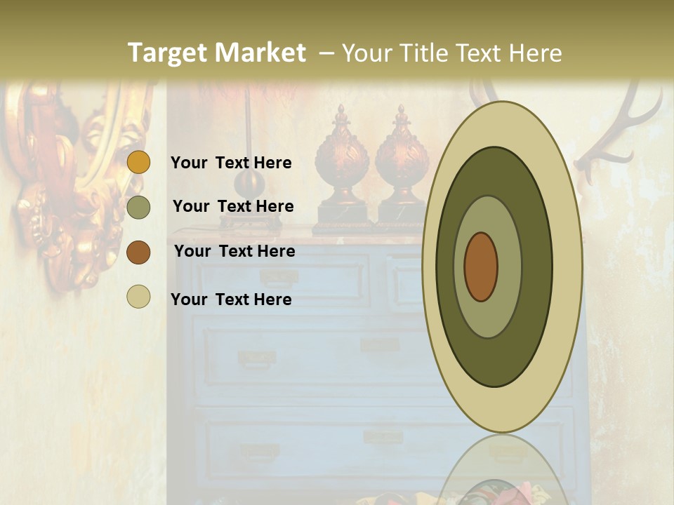 American Beautiful Girl PowerPoint Template