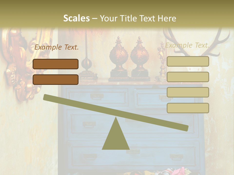 American Beautiful Girl PowerPoint Template