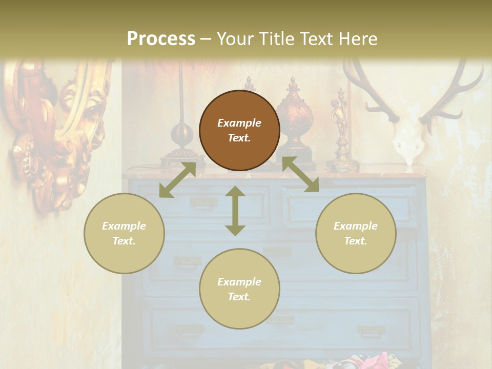 American Beautiful Girl PowerPoint Template