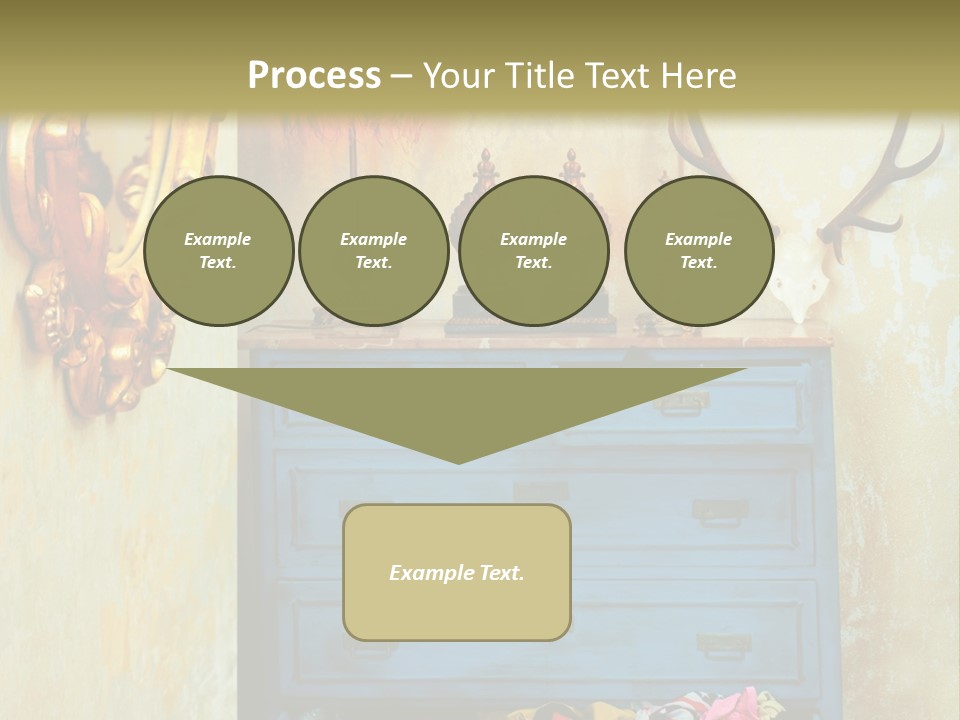 American Beautiful Girl PowerPoint Template