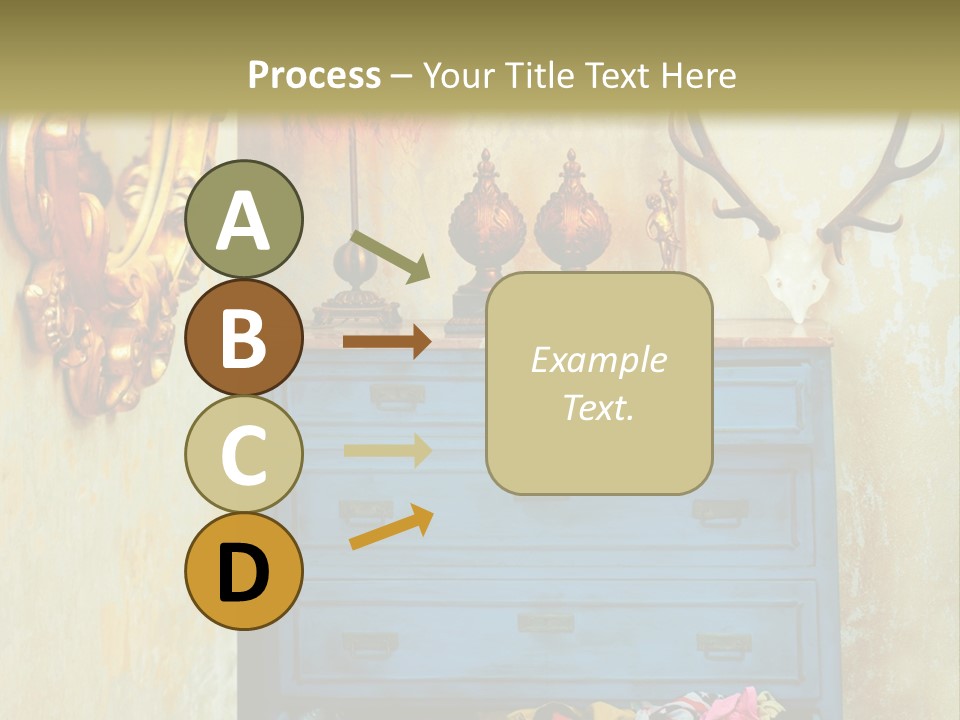 American Beautiful Girl PowerPoint Template