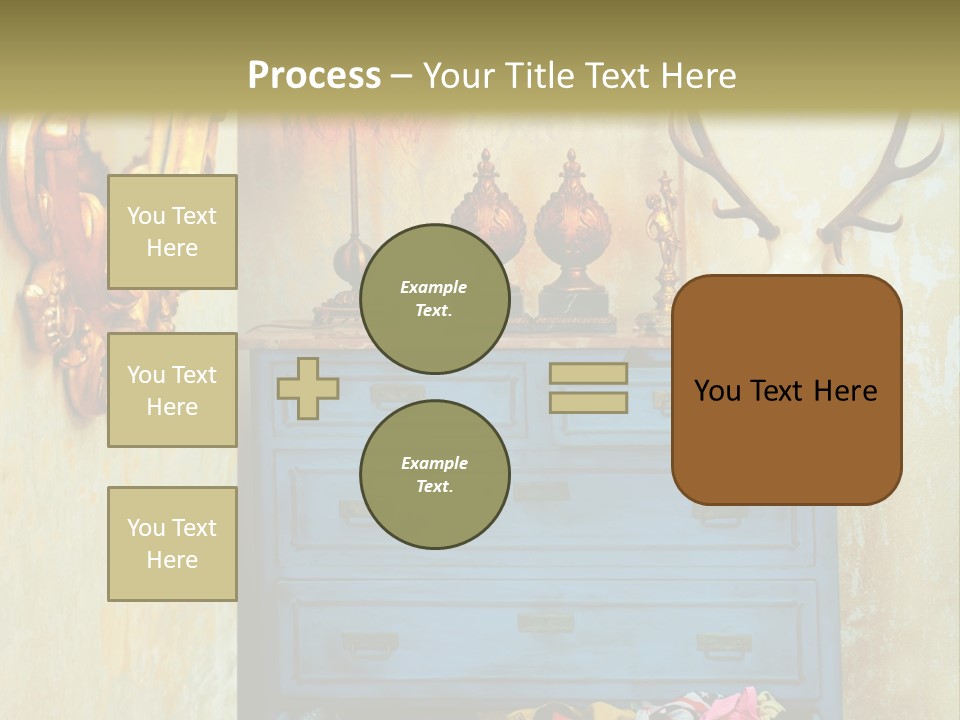 American Beautiful Girl PowerPoint Template