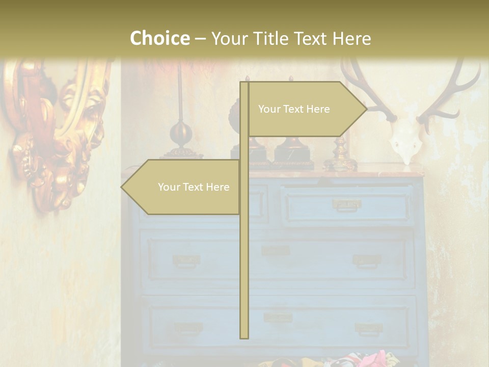 American Beautiful Girl PowerPoint Template