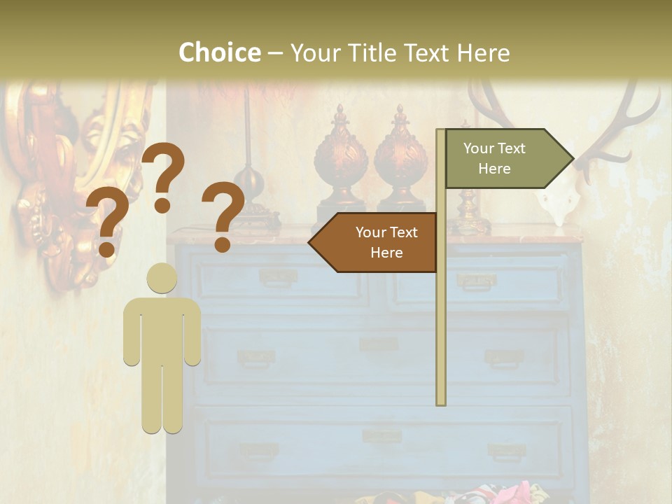 American Beautiful Girl PowerPoint Template