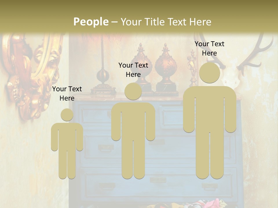 American Beautiful Girl PowerPoint Template