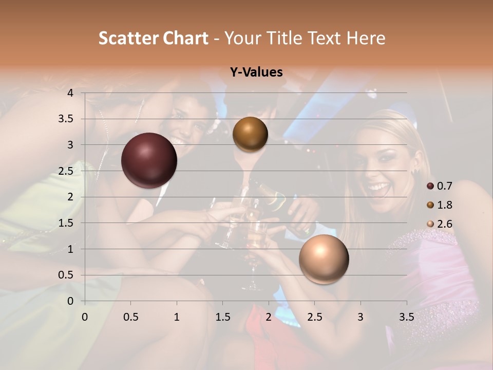 American Beautiful Girl PowerPoint Template