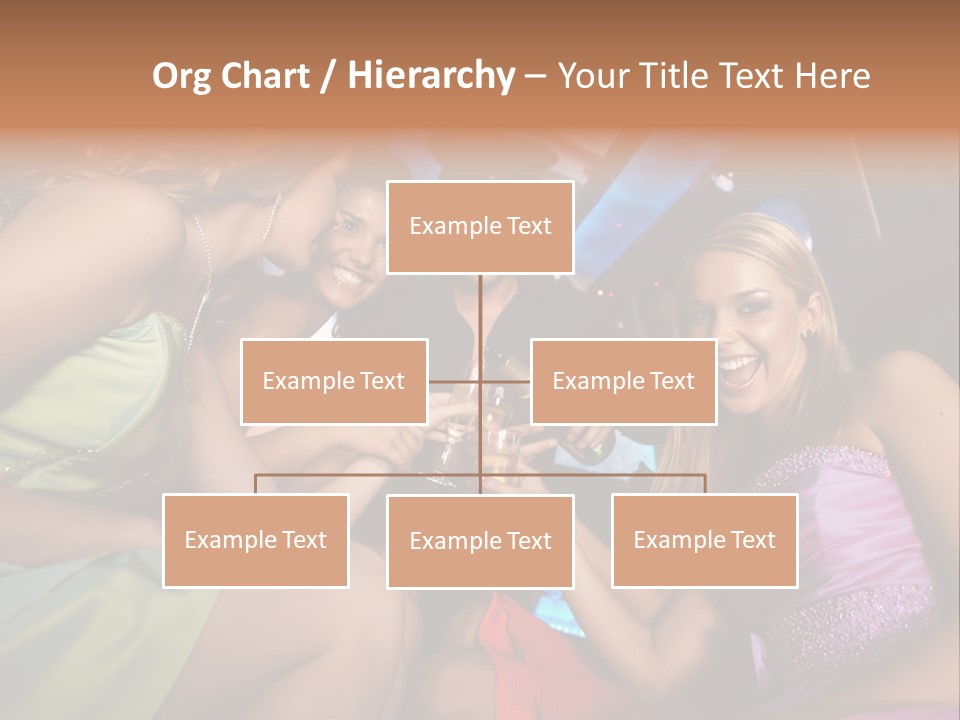 American Beautiful Girl PowerPoint Template