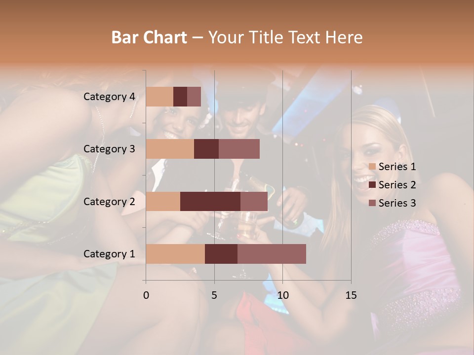 American Beautiful Girl PowerPoint Template