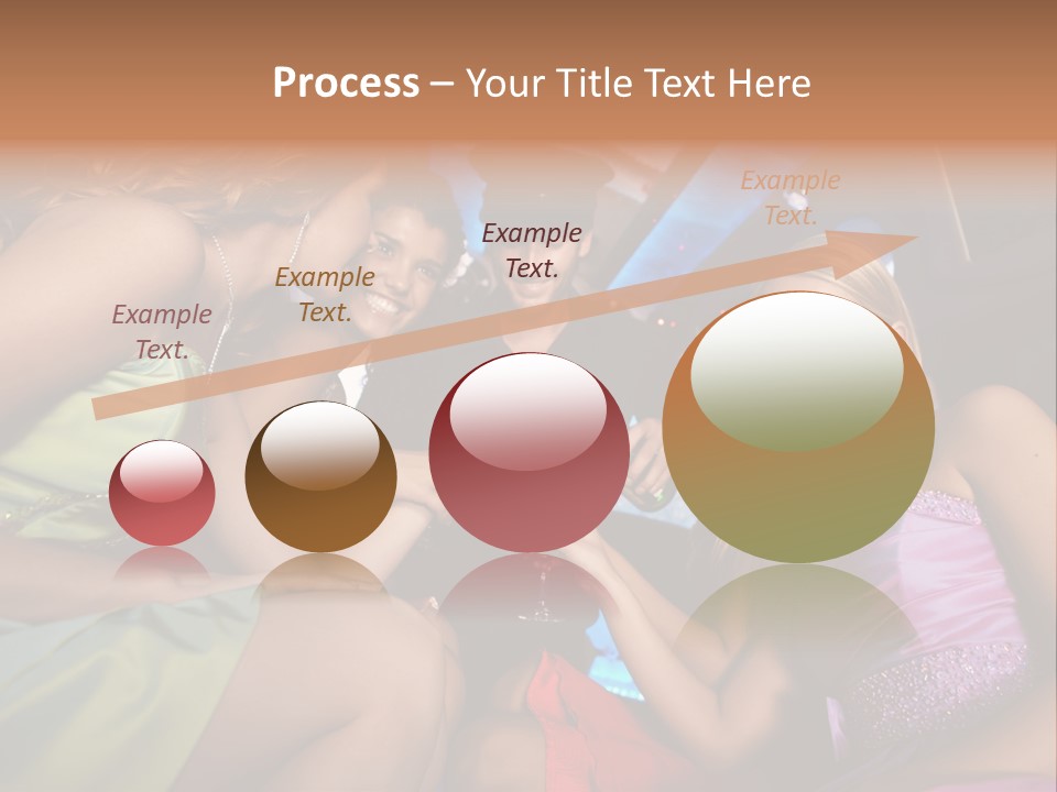 American Beautiful Girl PowerPoint Template