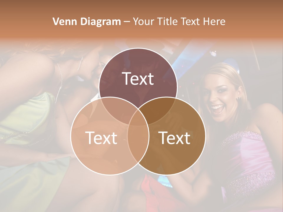 American Beautiful Girl PowerPoint Template