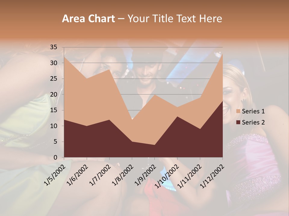 American Beautiful Girl PowerPoint Template