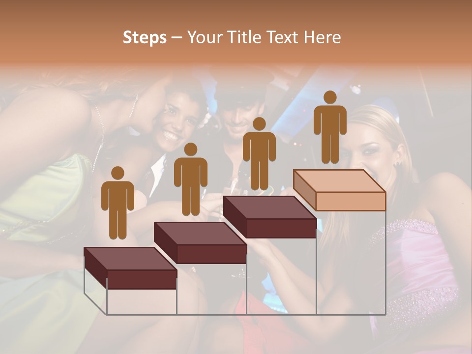 American Beautiful Girl PowerPoint Template