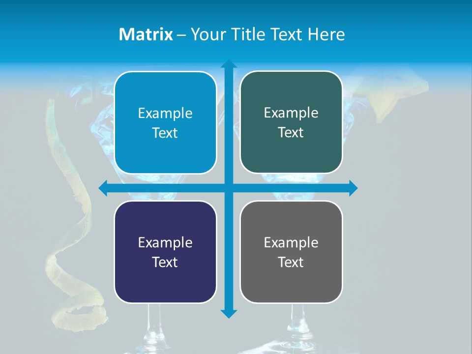 Liquid Cold Drink PowerPoint Template