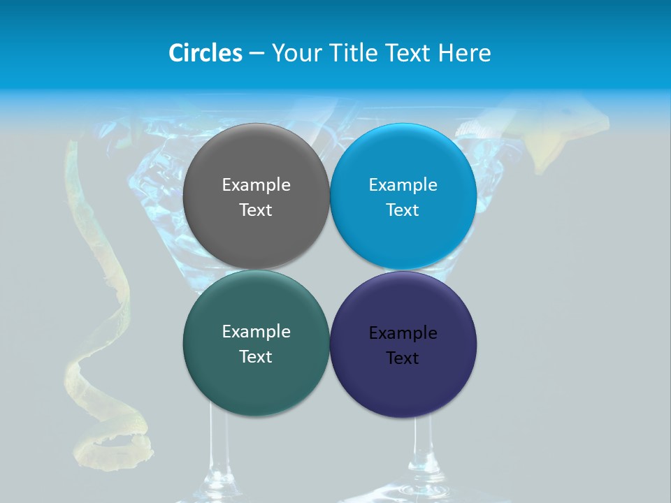 Liquid Cold Drink PowerPoint Template