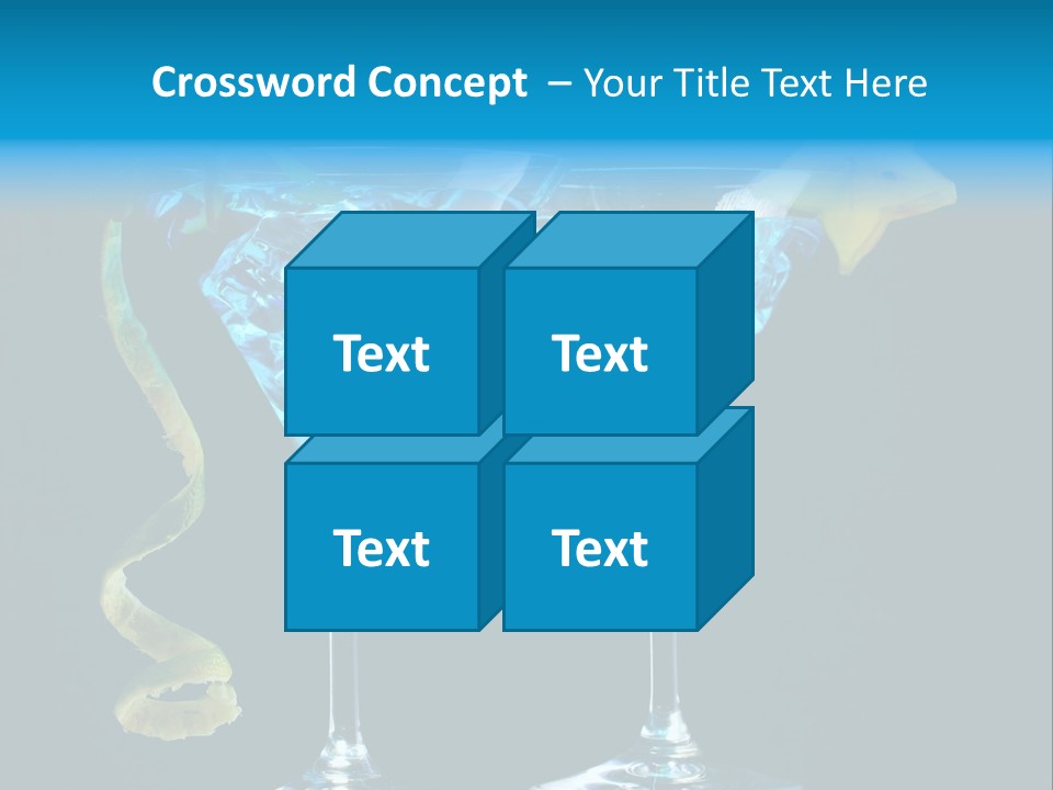 Liquid Cold Drink PowerPoint Template