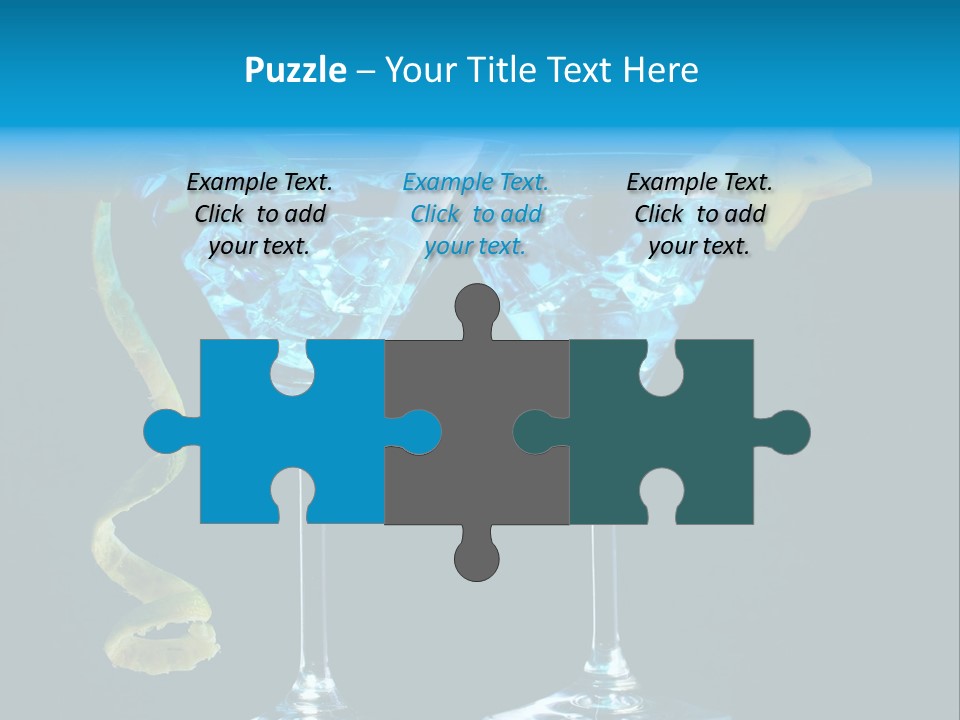 Liquid Cold Drink PowerPoint Template