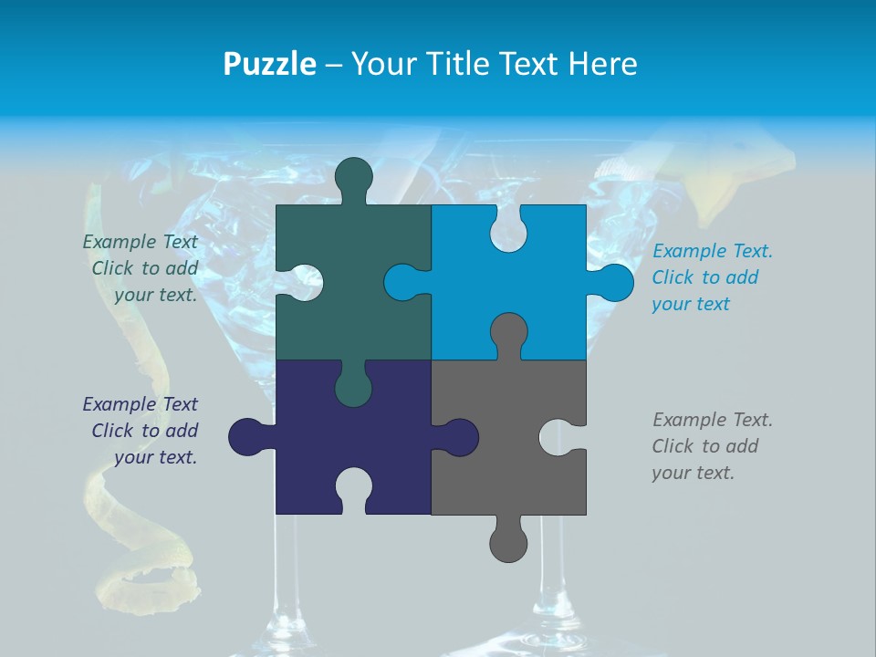 Liquid Cold Drink PowerPoint Template