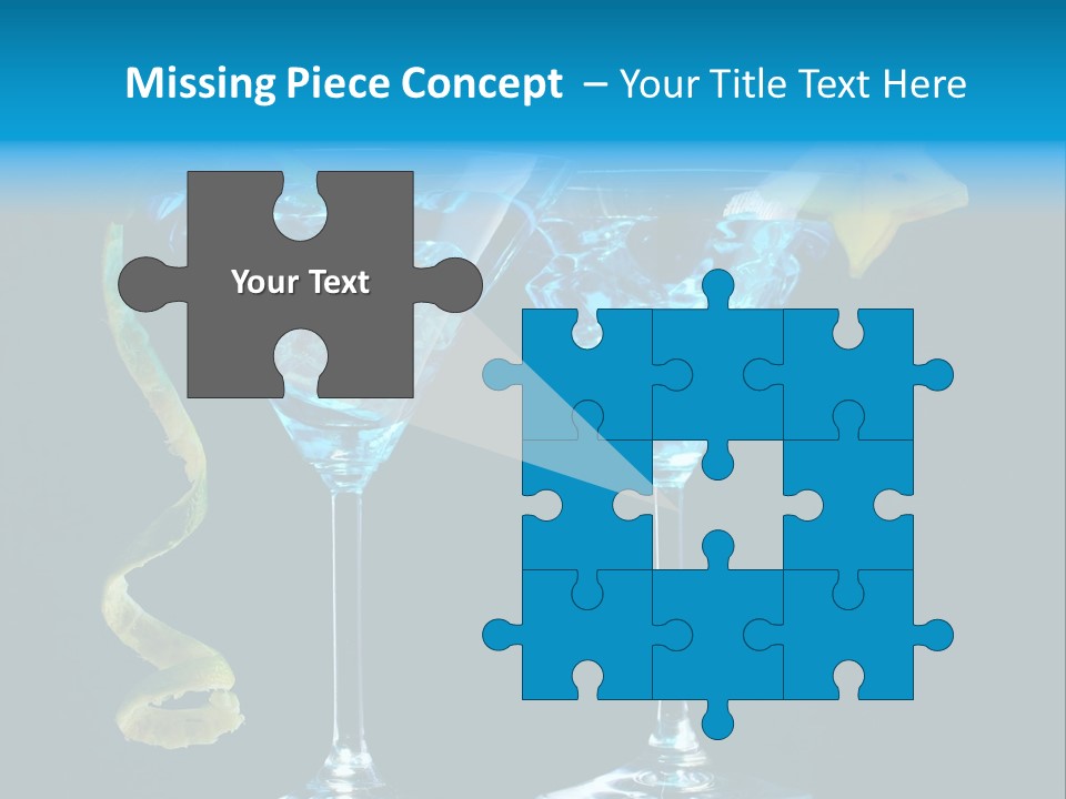 Liquid Cold Drink PowerPoint Template