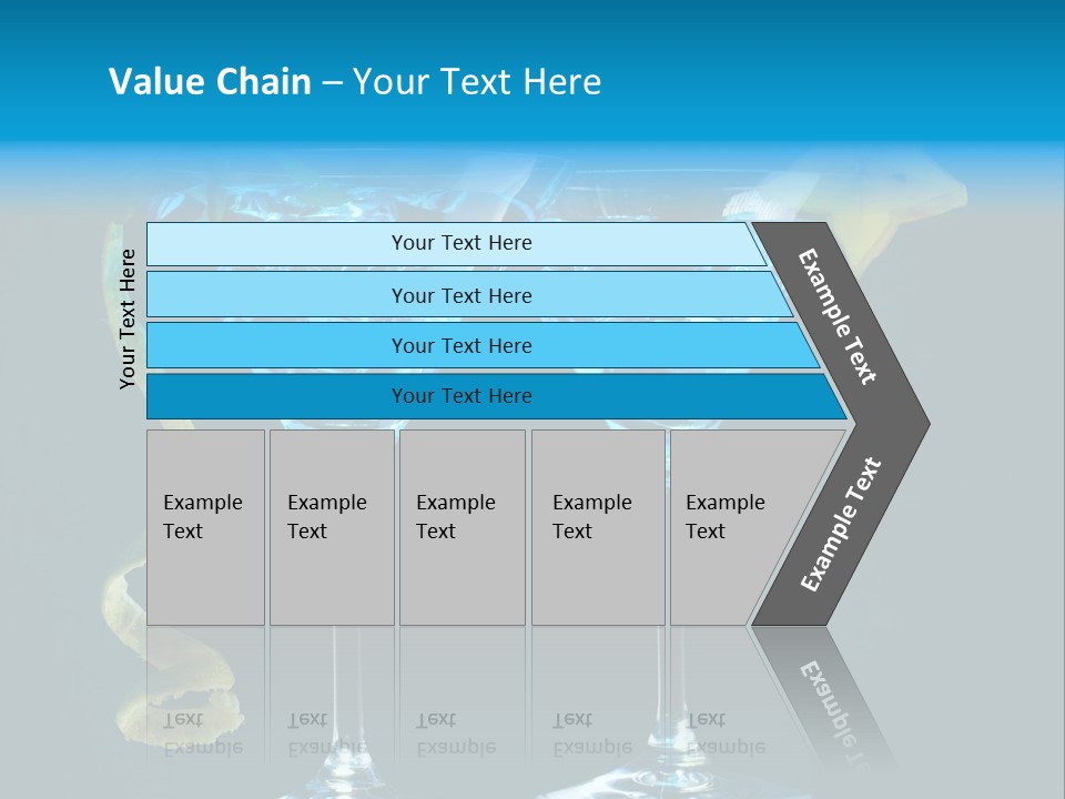 Liquid Cold Drink PowerPoint Template