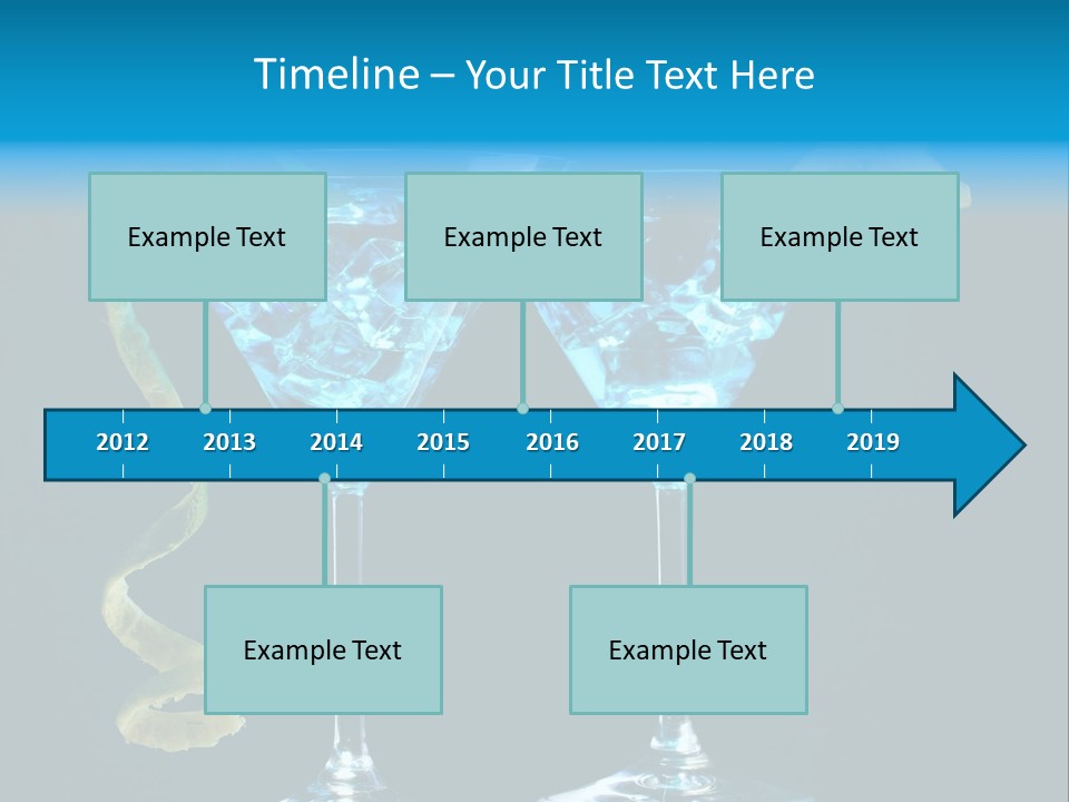 Liquid Cold Drink PowerPoint Template