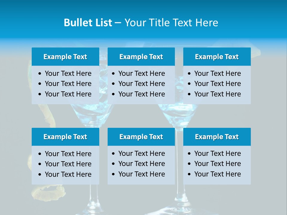 Liquid Cold Drink PowerPoint Template