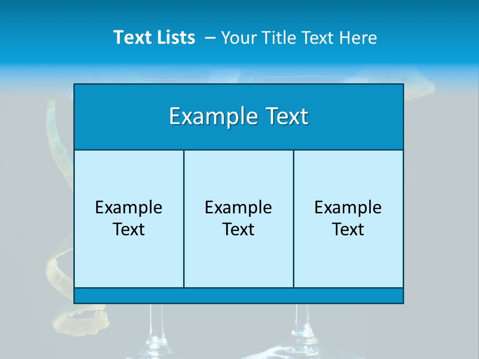 Liquid Cold Drink PowerPoint Template