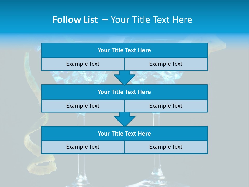 Liquid Cold Drink PowerPoint Template
