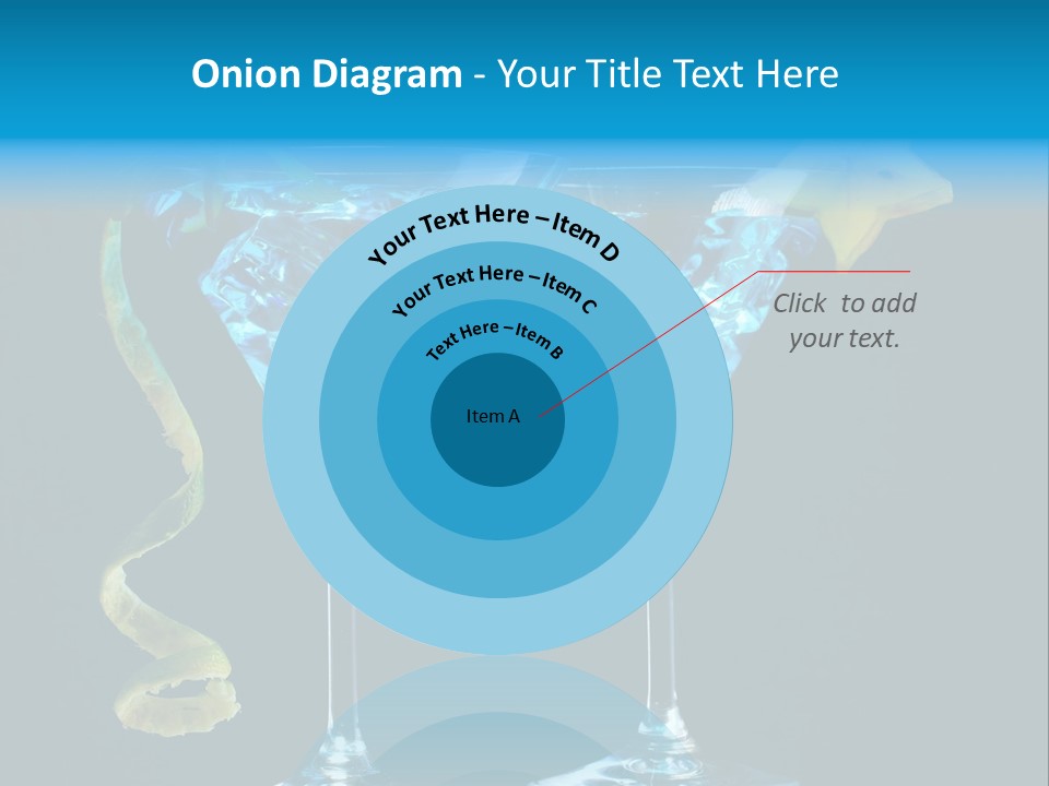 Liquid Cold Drink PowerPoint Template