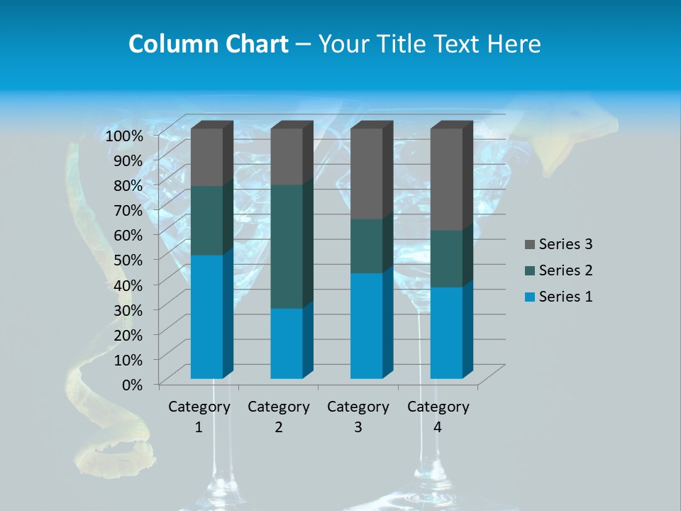 Liquid Cold Drink PowerPoint Template