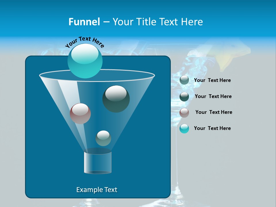 Liquid Cold Drink PowerPoint Template