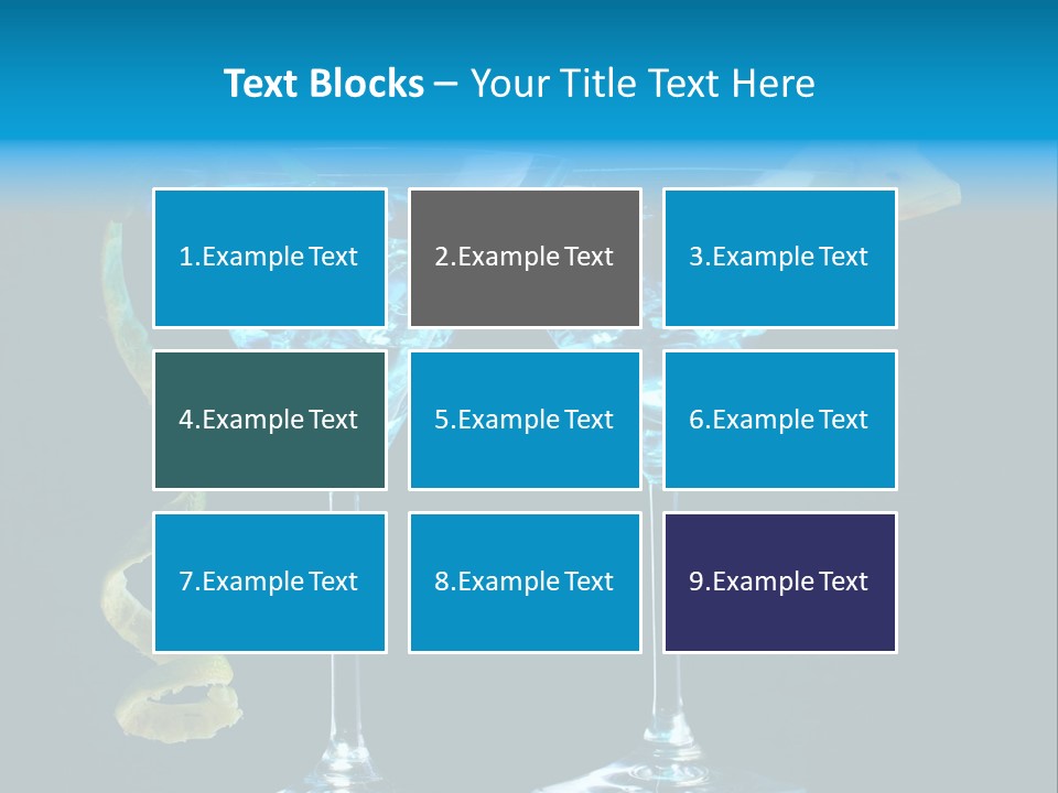 Liquid Cold Drink PowerPoint Template