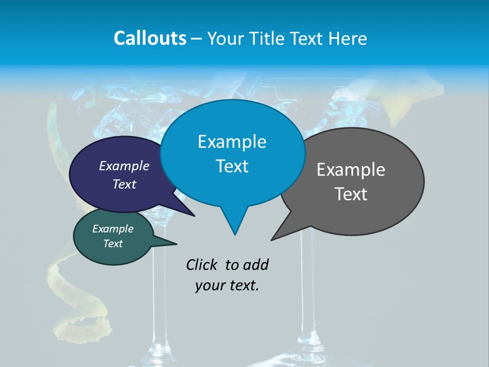 Liquid Cold Drink PowerPoint Template