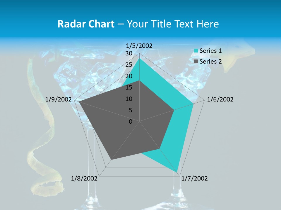 Liquid Cold Drink PowerPoint Template