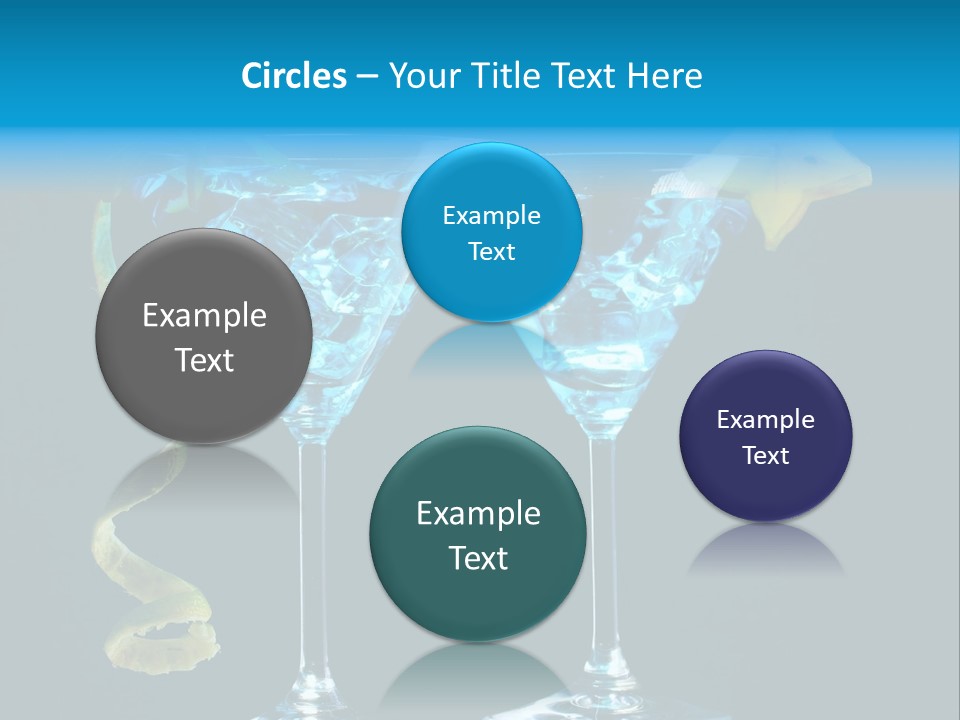 Liquid Cold Drink PowerPoint Template