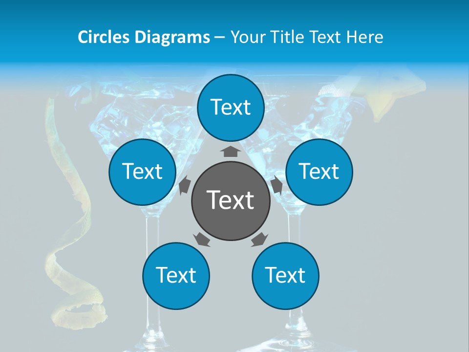 Liquid Cold Drink PowerPoint Template