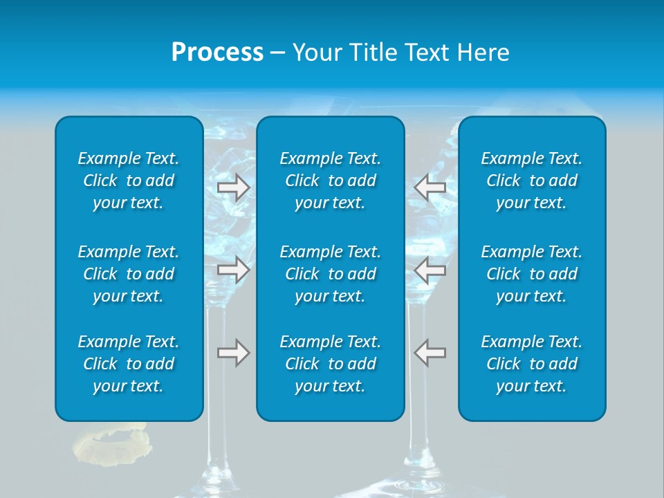 Liquid Cold Drink PowerPoint Template